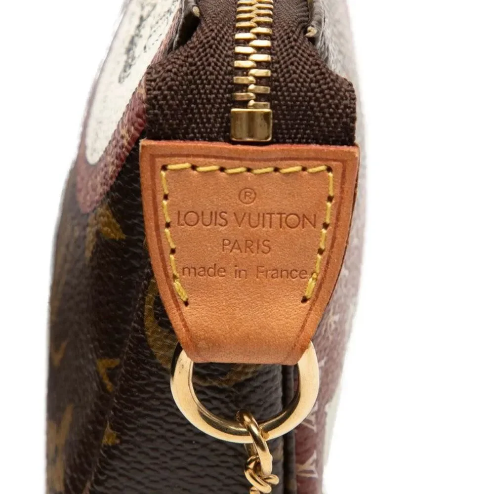 Louis Vuitton Mini Pochette Accessoires Label Collection